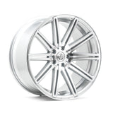 Cerchio in Lega AXE EX15 20x10.5 ET15 5x114.3 GLOSS SILVER & POLISHED