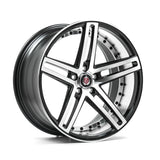 Cerchio in Lega AXE EX20 22x9 ET35 5x108 GLOSS BLACK & POLISHED