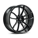 Cerchio in Lega AXE EX33 22x10.5 ET38 5x110 GLOSS BLACK & CHAMFERED