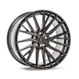 Cerchio in Lega AXE EX40 20x8.5 ET40 5x108 GLOSS BLACK POLISHED & TINTED