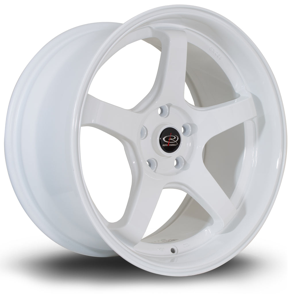 Cerchio in Lega Rota RT5 18x10 5x120 ET20 White