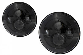 Fari Anteriori Jeep Wrangler JK TJ LJ Land Rover Defender Mercedes W463 nero