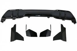 Aero Body Kit Lip Paraurti Anteriore e Diffusore Posteriore BMW X5 G05 (2018-2022) M Design Nero Lucido