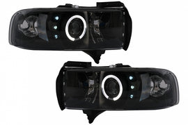 Fari Anteriori Angel Eyes Dodge RAM II Pick-Up (1994-2001) nero