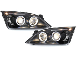 Fari Anteriori Angel Eyes FORD Mondeo Mk3  (2000-2007) Nero