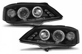 Fari Anteriori Angel Eyes Opel Astra G (02.1998-02.2004) Nero