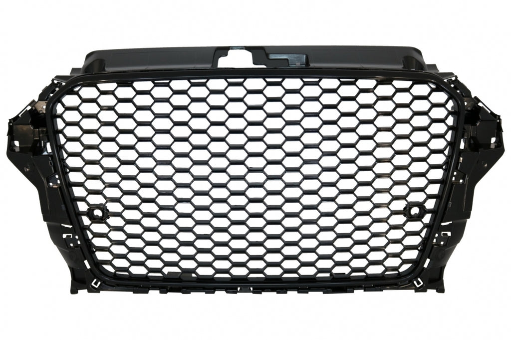 Griglia Anteriore Audi A3 8V (2012-2016) RS3 Design Nero Lucido