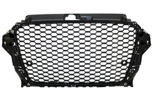 Carica l&#39;immagine nel visualizzatore di Gallery, Griglia Anteriore Audi A3 8V (2012-2016) RS3 Design Nero Lucido