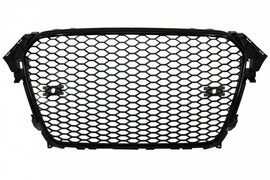 Griglia Anteriore Audi A4 B8 Facelift (2012-2015) RS Design Nero Lucido con e Senza PDC Fori sensori di parcheggio