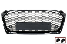 Load image into Gallery viewer, Griglia Anteriore senza logo Audi A5 F5 (2017-2019) RS Design Nero