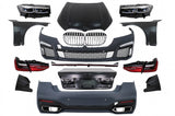 Body Kit BMW 7 Series F01 (2008-2015) Conversione in G12 Facelift Design