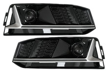 Carica l&#39;immagine nel visualizzatore di Gallery, Cover griglie con ACC Audi A4 B9 S-Line Sedan Avant (2016-2018) RS4 Design Argento Edition