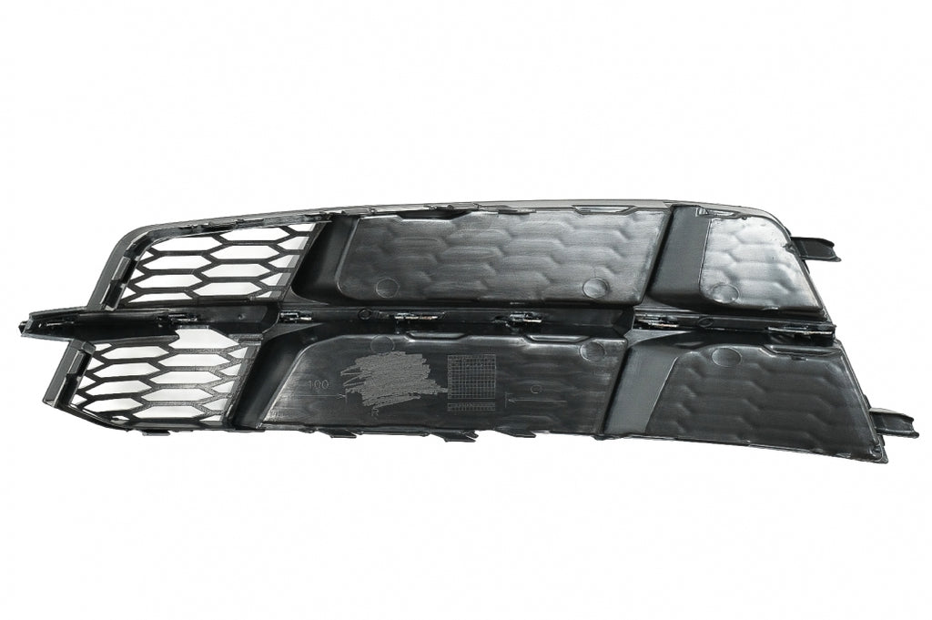 Cover griglie paraurti Audi A6 C7 4G S-Line Facelift (2015-2018) nero Chrome
