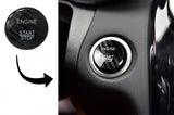 Car Engine Start Button Cover Interior Decoration MERCEDES Classe A W176 (2012-2017) B-Class W246 (2012-2017) Classe C W205 (2015-2017) W204 (2008-2014) Real Carbon