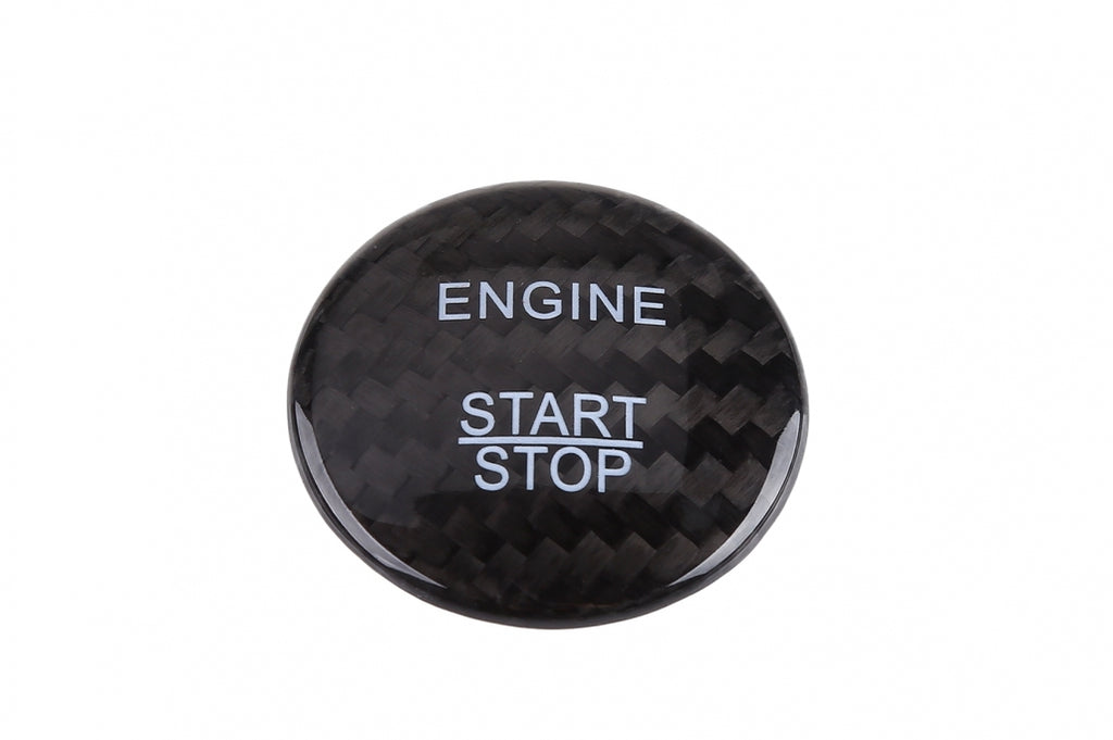 Car Engine Start Button Cover Interior Decoration MERCEDES Classe A W176 (2012-2017) B-Class W246 (2012-2017) Classe C W205 (2015-2017) W204 (2008-2014) Real Carbon