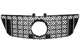 Griglia Centrale Anteriore Mercedes ML W164 Facelift (07.2008-2011) GT-R Panamericana Design Nero Chrome