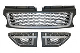 Griglie Centrali e prese d'aria Range Rover Sport Facelift (2009-2013) L320 Autobiography Look FULL Silver Edition