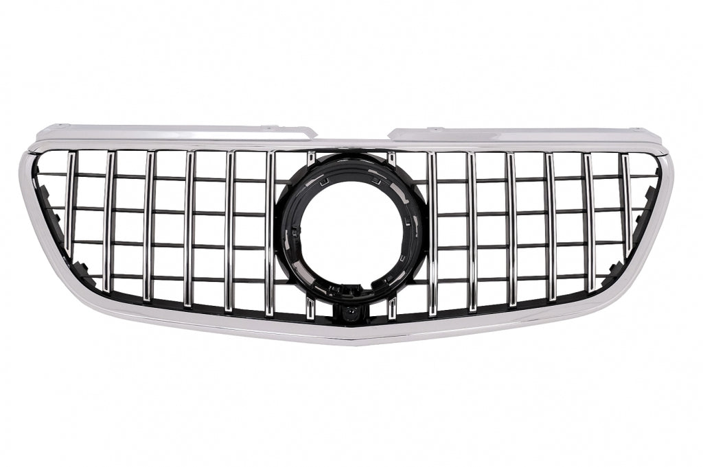 Griglie Centrali Mercedes Vito (W447) (2020+) GTR Panamericana Design Nero Chrome