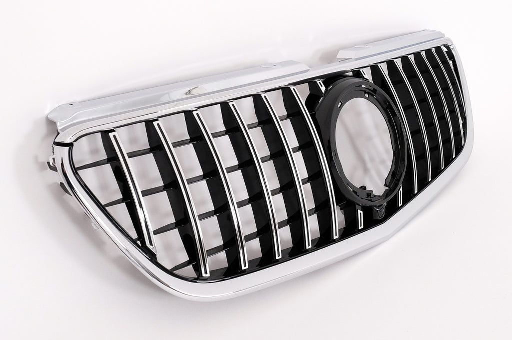 Griglie Centrali Mercedes Vito (W447) (2020+) GTR Panamericana Design Nero Chrome
