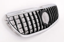 Load image into Gallery viewer, Griglie Centrali Mercedes Vito (W447) (2020+) GTR Panamericana Design Nero Chrome