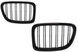 Griglie Centralis Kidney Grilles BMW X1 E84 (2009-2014) Nero Lucido Double Stripe Design