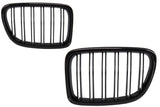 Griglie Centralis Kidney Grilles BMW X1 E84 (2009-2014) Nero Lucido Double Stripe Design