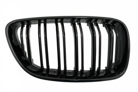 Griglie Reni Centrali BMW Serie 2 F22 F23 F87 (2014+) Double Stripe M Design Nero Lucido