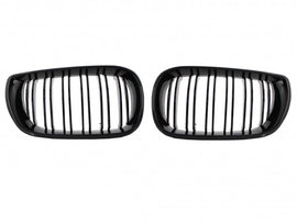 Griglie centrali reni BMW Serie 3 E46 Facelift (10.2001-2005) Double Stripe M Design Nero