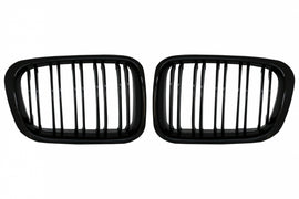 Griglie centrali reni BMW Serie 3 E46 Non Facelift (1998-09.2001) Double Stripe M Design Nero