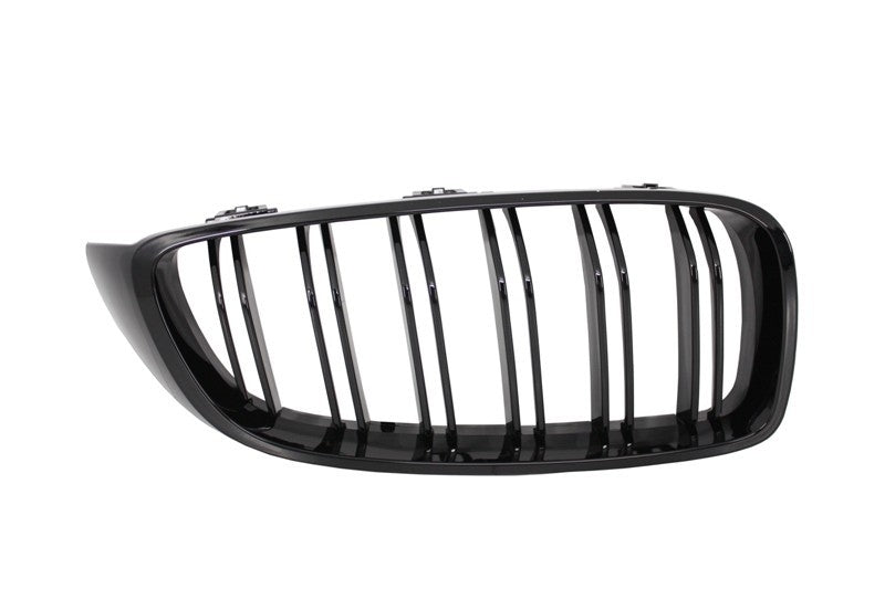 Griglie centrali reni BMW Serie 4 F32 F33 F36 (2013-03.2019) Double Stripe M Design Nero