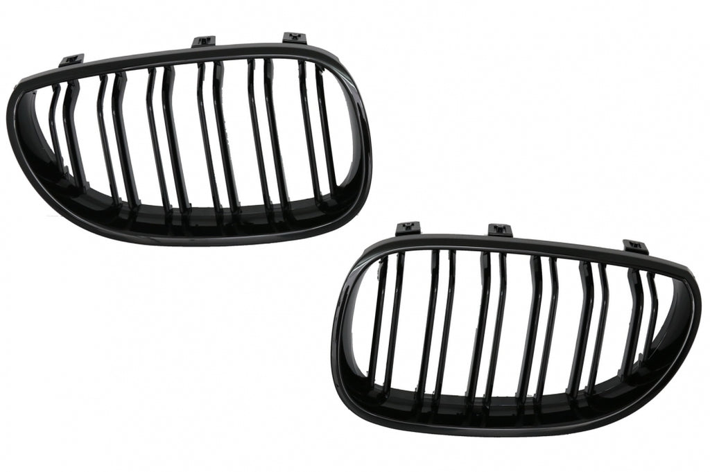 Griglie centrali reni BMW Serie 5 E60 E61 (2003-2009) Double Stripe M Design Nero