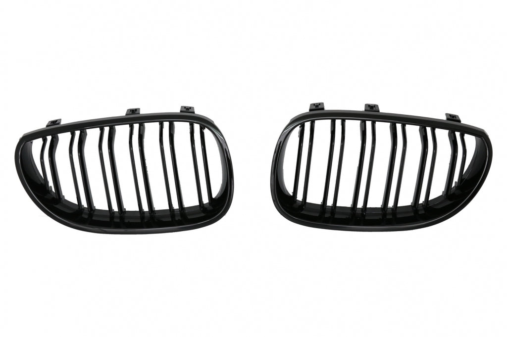 Griglie centrali reni BMW Serie 5 E60 E61 (2003-2009) Double Stripe M Design Nero