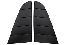 Load image into Gallery viewer, Classic Quarter Side Window Louvers FORD Mustang Mk6 VI Sesta Generazione (2015-2019) Nero Opaco PFT Design
