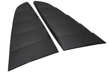 Load image into Gallery viewer, Classic Quarter Side Window Louvers FORD Mustang Mk6 VI Sesta Generazione (2015-2019) Nero Opaco PFT Design