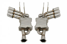 Sistema di scarico completo Mercedes Classe G W463 (2009-2018) G500 G55 G63 G65 Triple Finalini di Scarico Chrome con Valvetronic