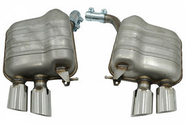 Sistema di scarico completo con Twin Finalini di Scarico Audi Q5 8R (11.2008-2016) Chrome