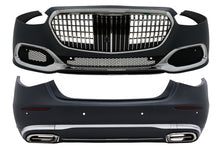 Carica l&#39;immagine nel visualizzatore di Gallery, Body Kit per Conversione Mercedes Classe S W223 Limousine (2020+) M-Design Nero