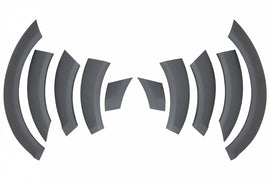 Archetti Passaruota Audi Q7 4L (2010-2015) Facelift Off Road Package - Side Strips