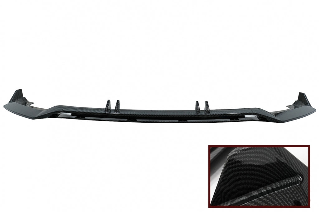 Lip Paraurti Anteriore Audi A4 B9 8W S-Line (2016-2018) Carbon Look