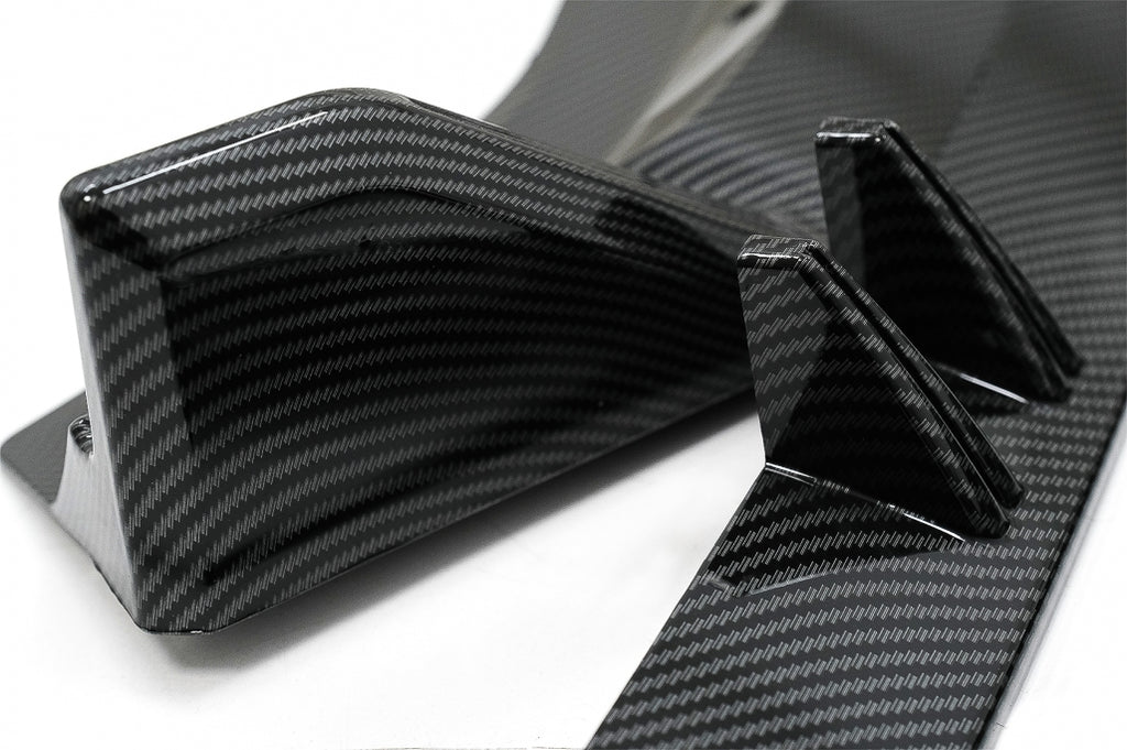 Lip Paraurti Anteriore Audi A4 B9 8W S-Line (2016-2018) Carbon Look