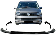 Carica l&#39;immagine nel visualizzatore di Gallery, Lip Paraurti Anteriore VW Transporter T6 (2015+) Nero Lucido