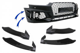 Alette del paraurti anteriore Audi A5 F5 (2017-2019) per Quattro RS5 Design Carbon Coated