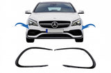 Flap Paraurti Anteriore Mercedes CLA W117 C117 X117 (2016-2018) with Sport paraurti Edizione Nera