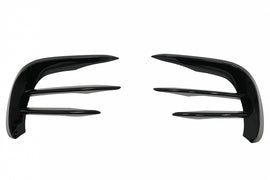 Flap Paraurti Anteriore Mercedes Classe E W213 S213 C238 A238 Facelift (2020 +) Nero per AMG Sport Line