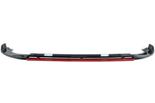 Load image into Gallery viewer, Lip Paraurti Anteriore VW Golf MK7.5 Facelift (2017-2020) Nero Lucido / Red