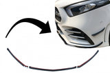 Lip Paraurti Anteriore Mercedes Classe A W177 V177 (04.2018+) A35 Design Edizione Nera