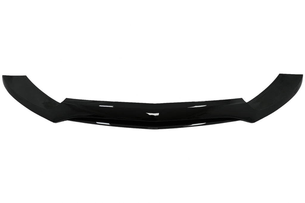 Lip Paraurti Anteriore Mercedes Classe C W205 Sedan S205 T-Modell A205 Cabriolet C205 Coupe (2014-2019) Sport Line Nero