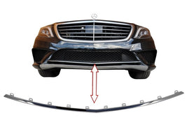 Paraurti Anteriore Middle Spoiler Lip Mercedes W222 S-Class (2013-2017) S65 Design