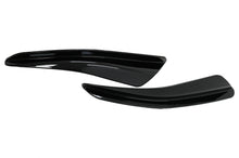 Load image into Gallery viewer, Paraurti Anteriore Side Fins Flaps VW Golf 8 Mk8 MQB GTI / R-Line (2020 +) Nero