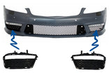 Griglie Fendinebbia Paraurti Anteriore DRL Mercedes Classe S W221 (2005-2012) S63 S65 Design